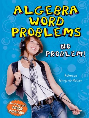 cover image of Algebra Word Problems